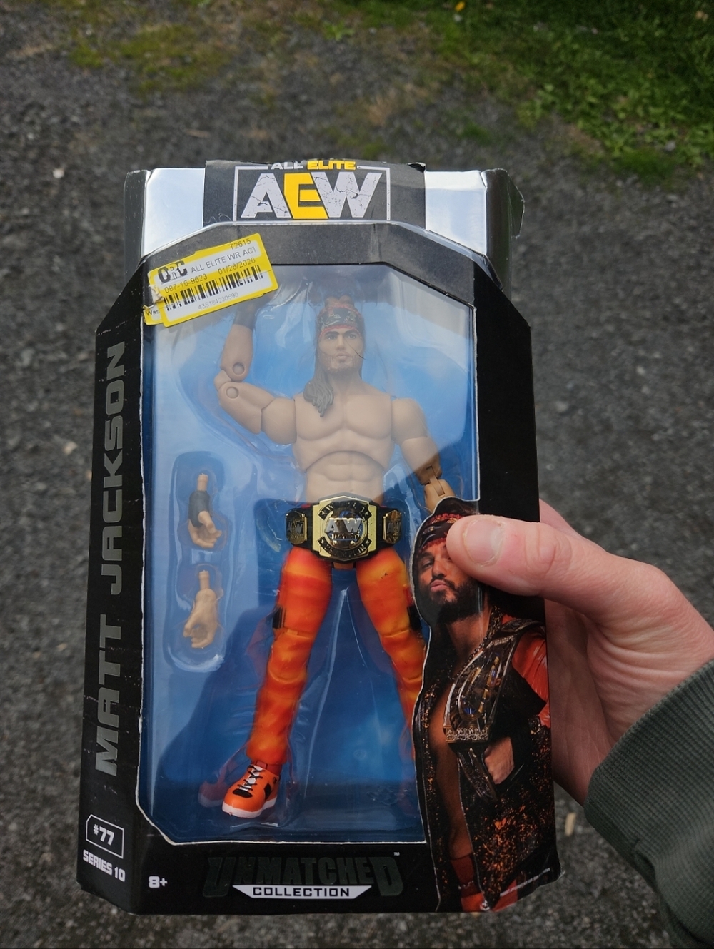 AEW Matt Jackson Series 10 Unmatched Collection Figure New
